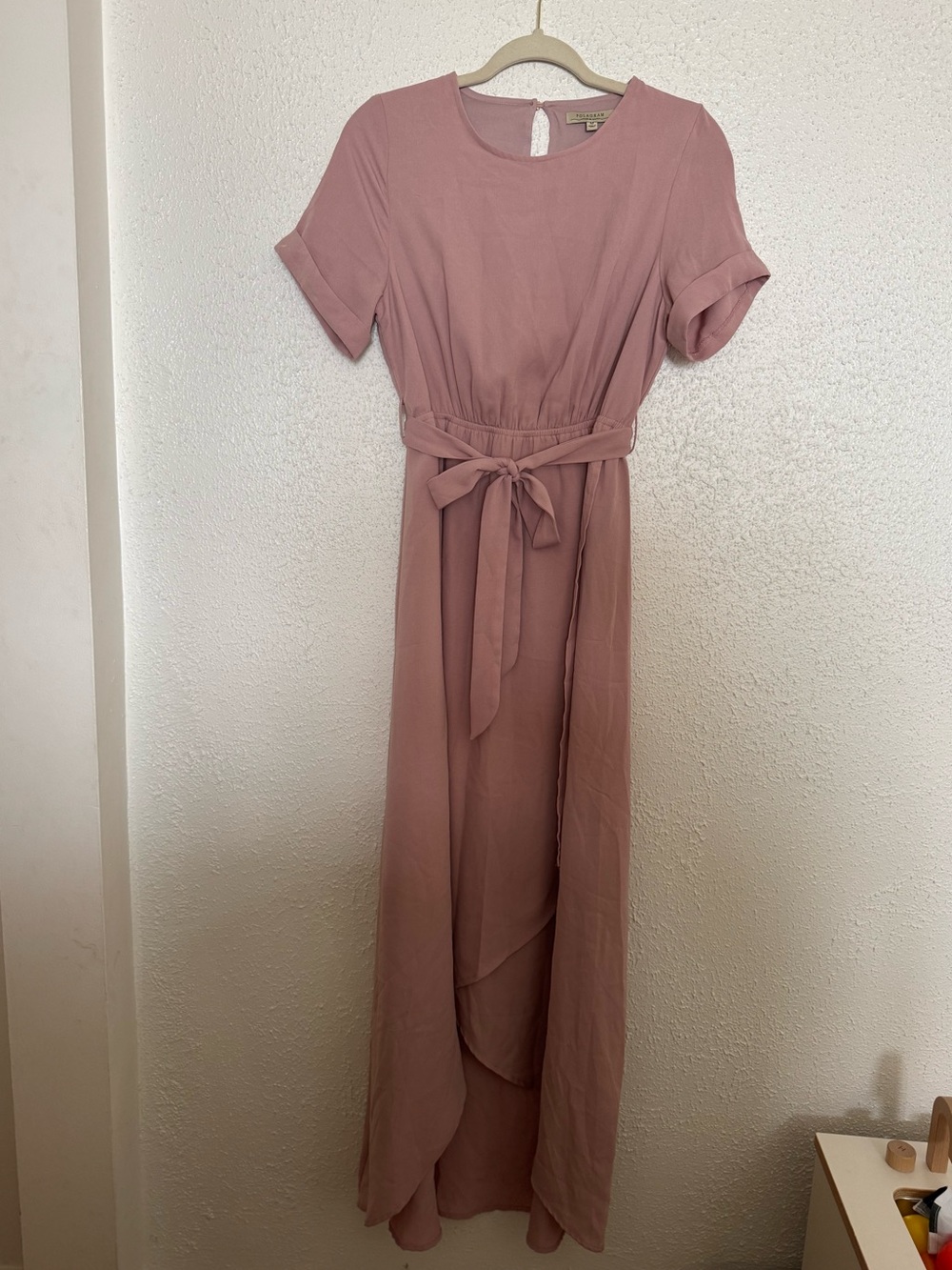 Tie-Waist Maxi Dress